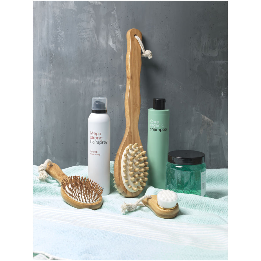 G126185 Spazzola per capelli massaggiante Cyril in bambù
