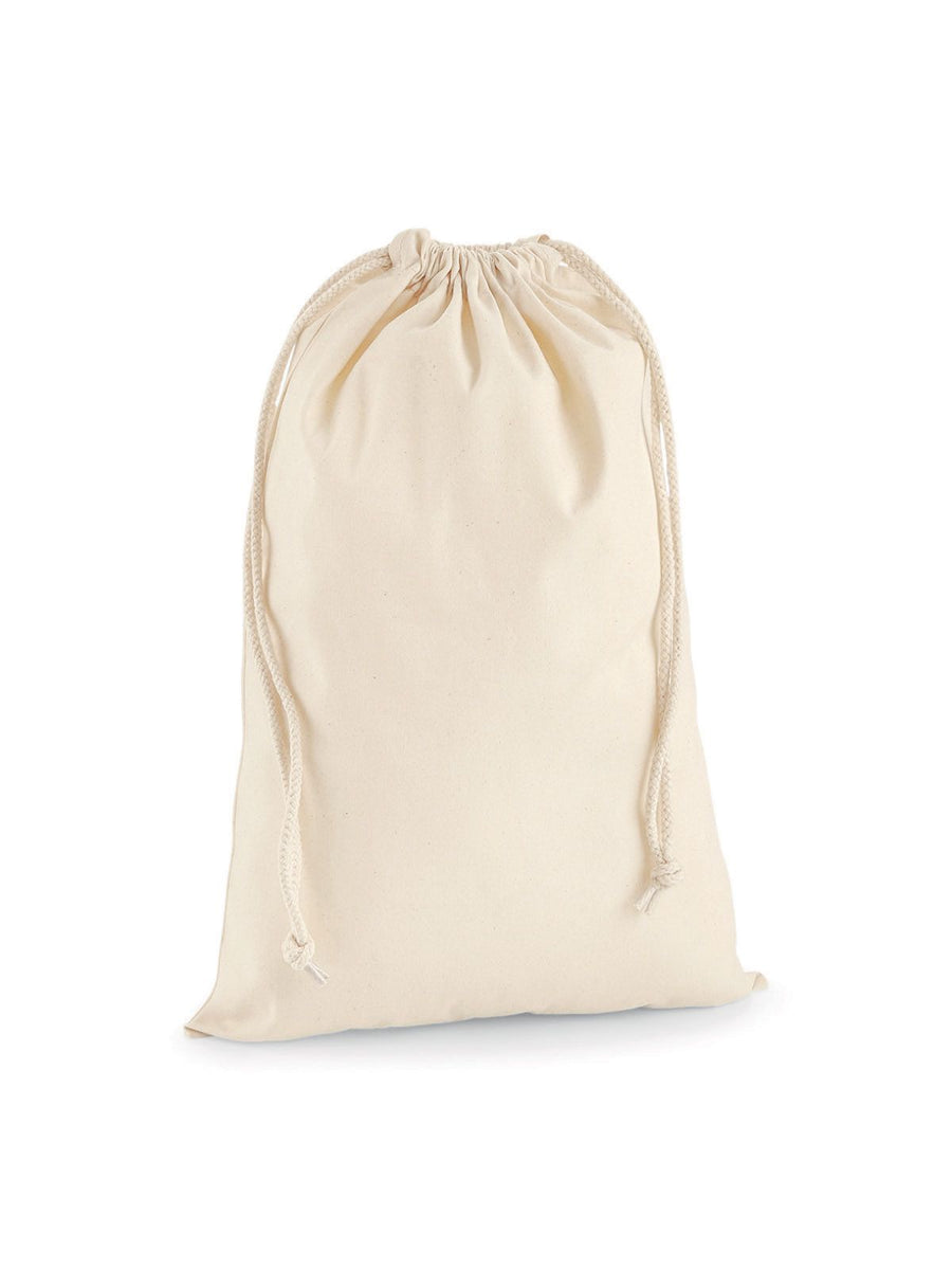 GW216S Premium Cotton Stuff Bag - 23 x 34 cm.