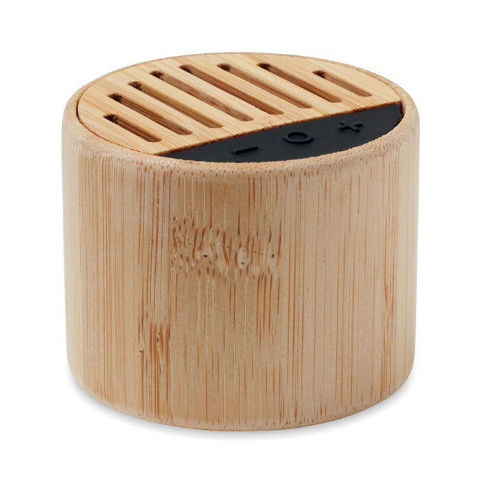 GO6818 Speaker wireless tondo in bambù