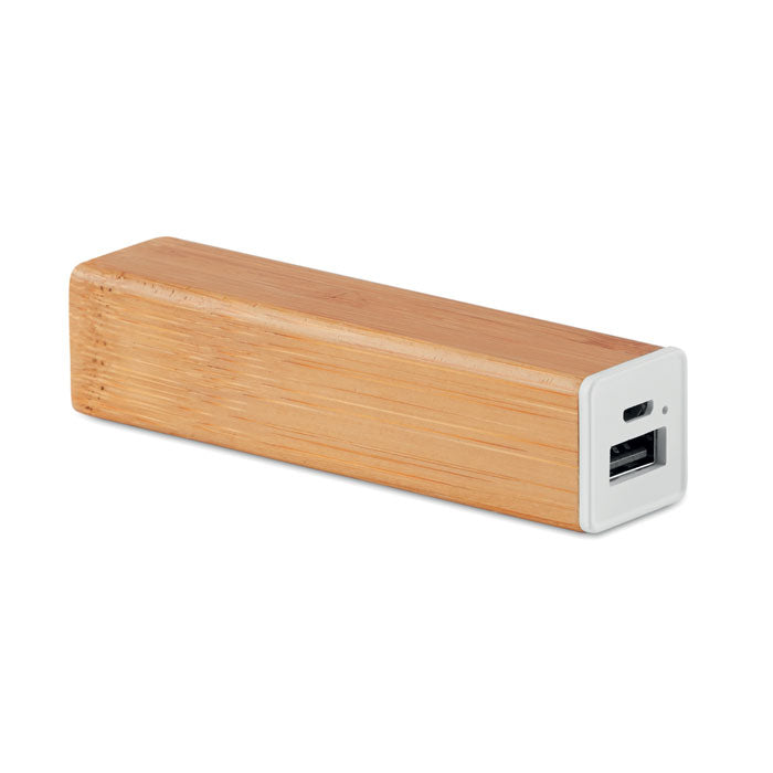 GO9673 Power bank in bamboo