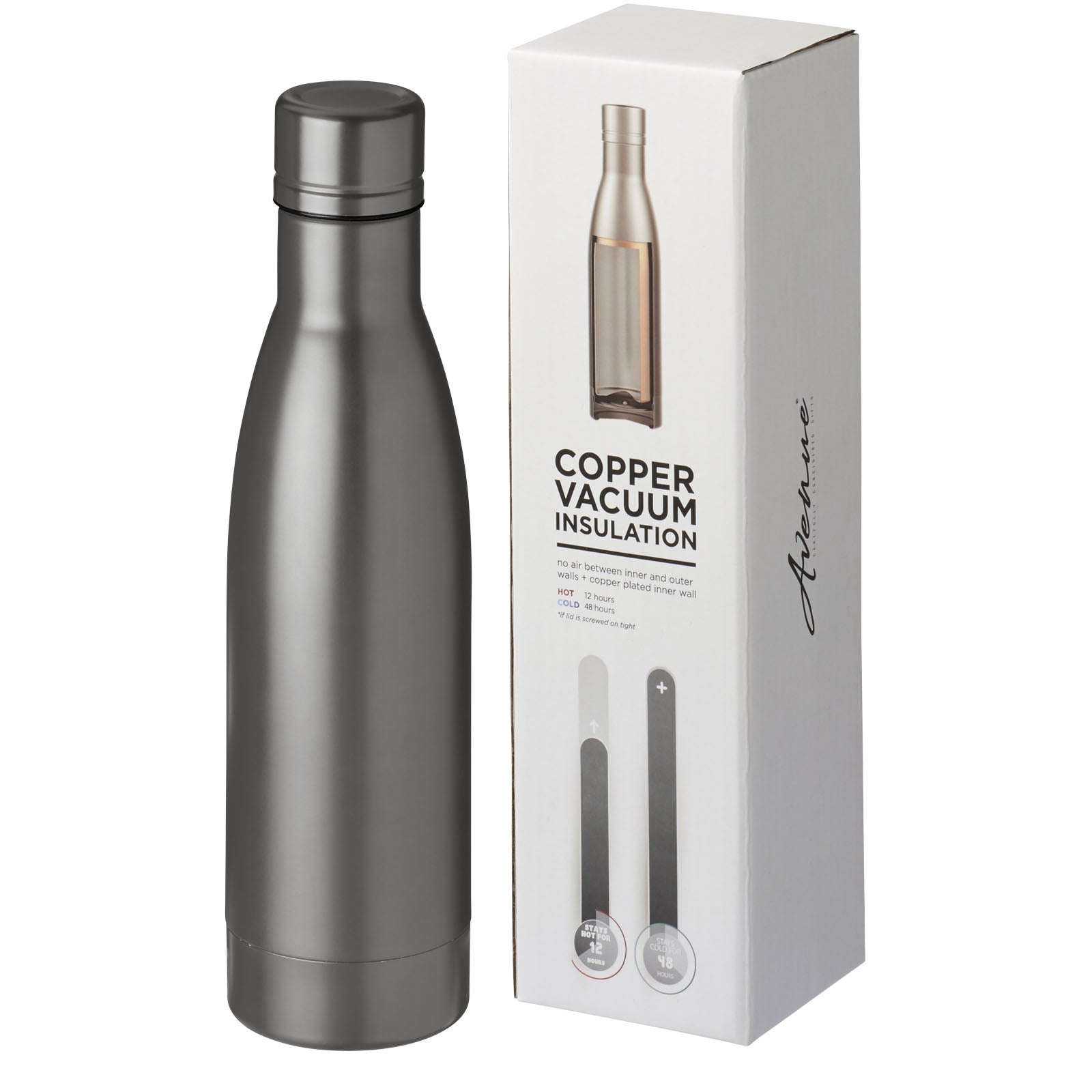 G100494 Bottiglia Vasa con isolamento sottovuoto in rame da 500 ml