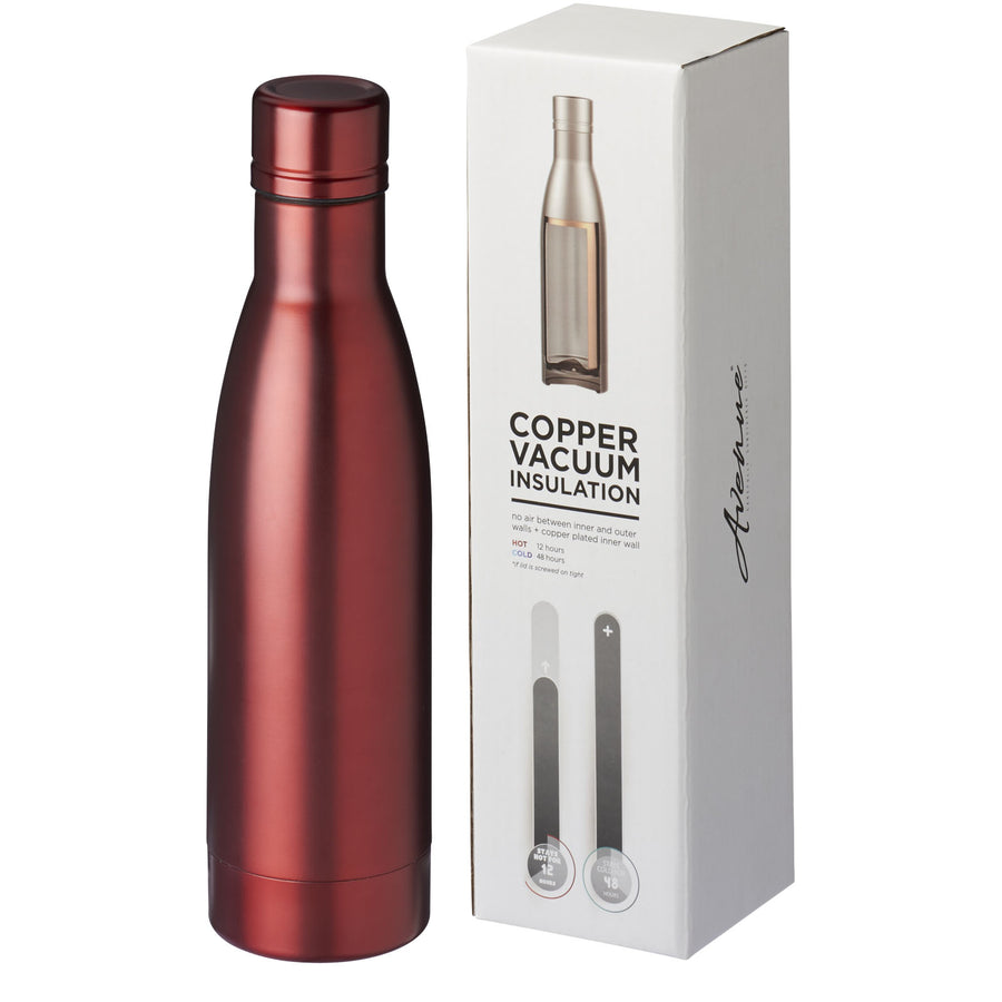G100494 Bottiglia Vasa con isolamento sottovuoto in rame da 500 ml