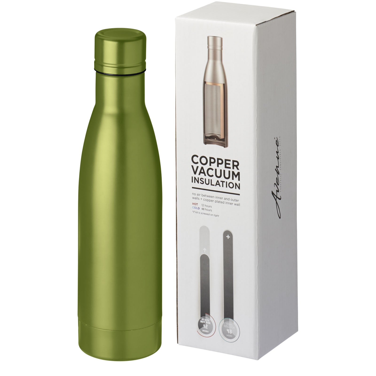 G100494 Bottiglia Vasa con isolamento sottovuoto in rame da 500 ml