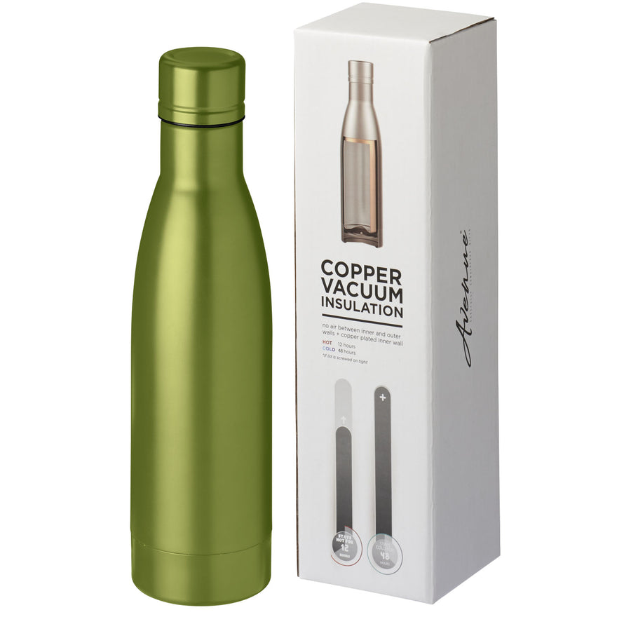 G100494 Bottiglia Vasa con isolamento sottovuoto in rame da 500 ml