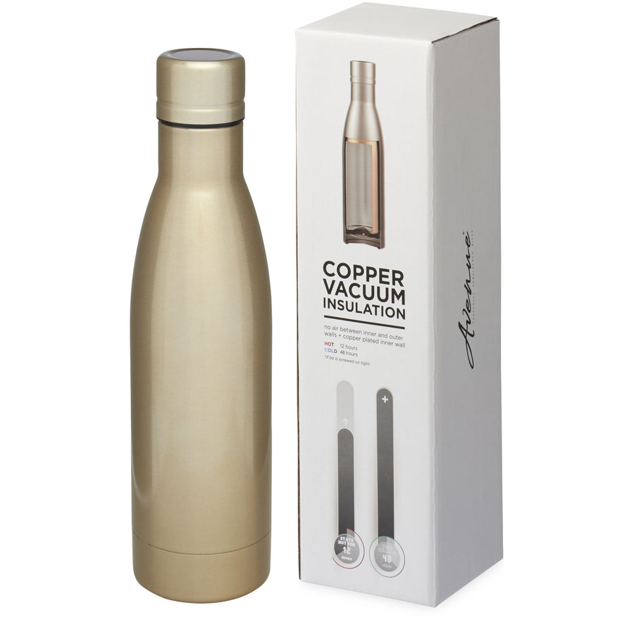 G100494 Bottiglia Vasa con isolamento sottovuoto in rame da 500 ml