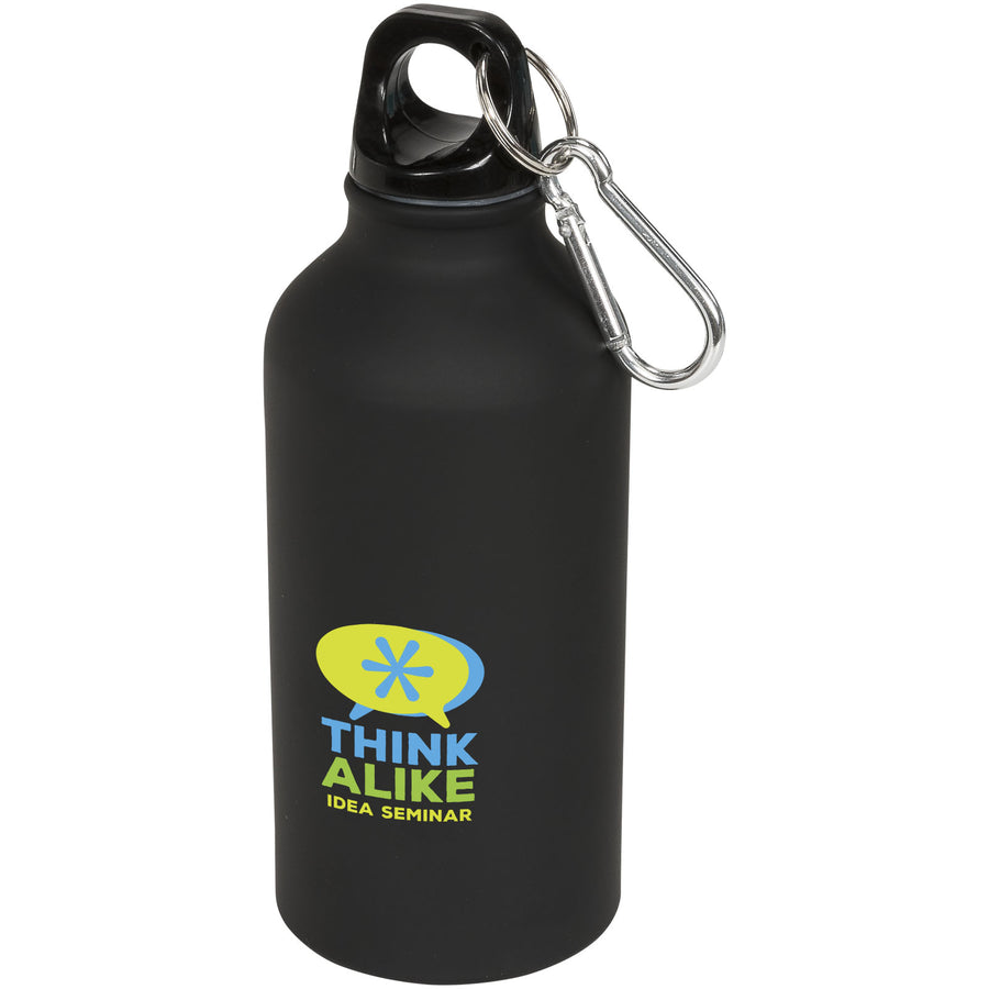 G100559 Borraccia sportiva Oregon opaca con moschettone da 400 ml
