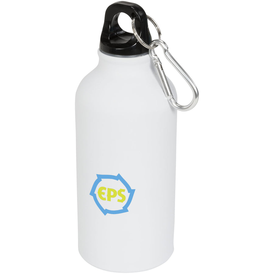 G100559 Borraccia sportiva Oregon opaca con moschettone da 400 ml