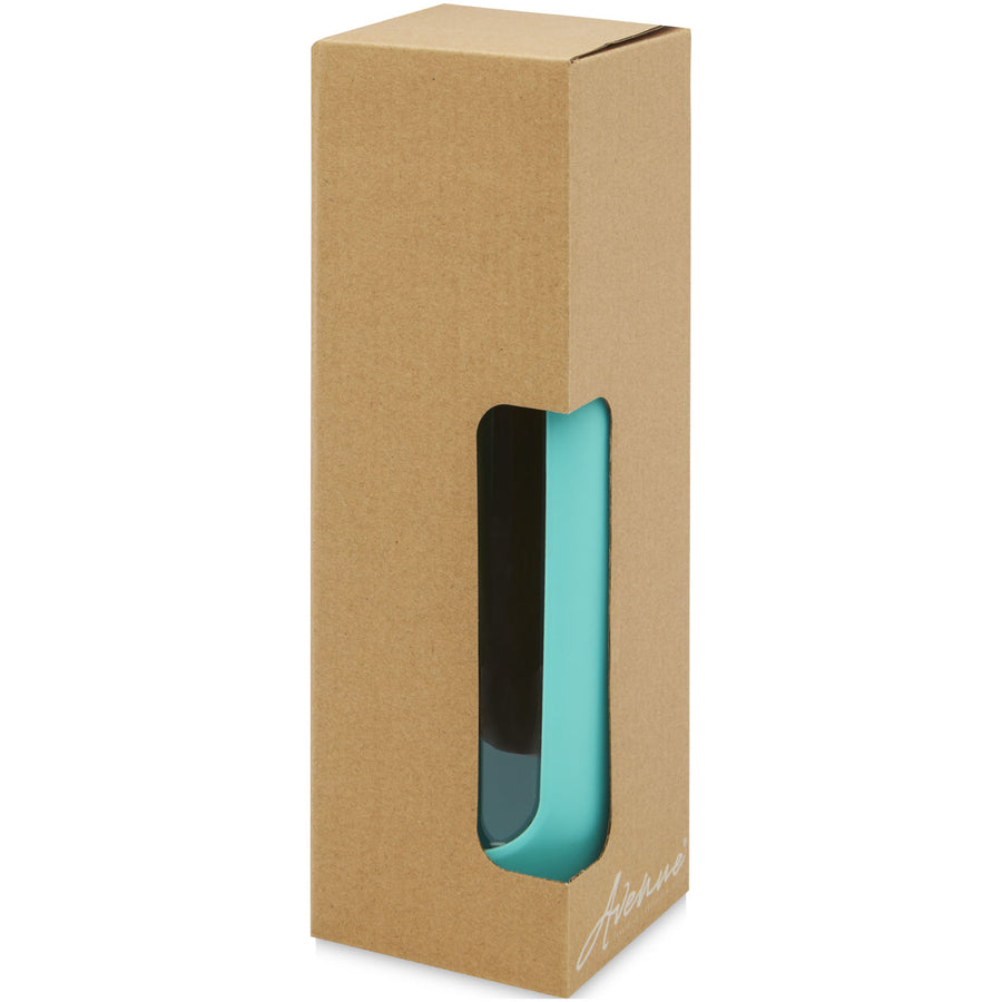 G100666 Borraccia in vetro borosilicato da 600 ml con impugnatura in silicone Tidan