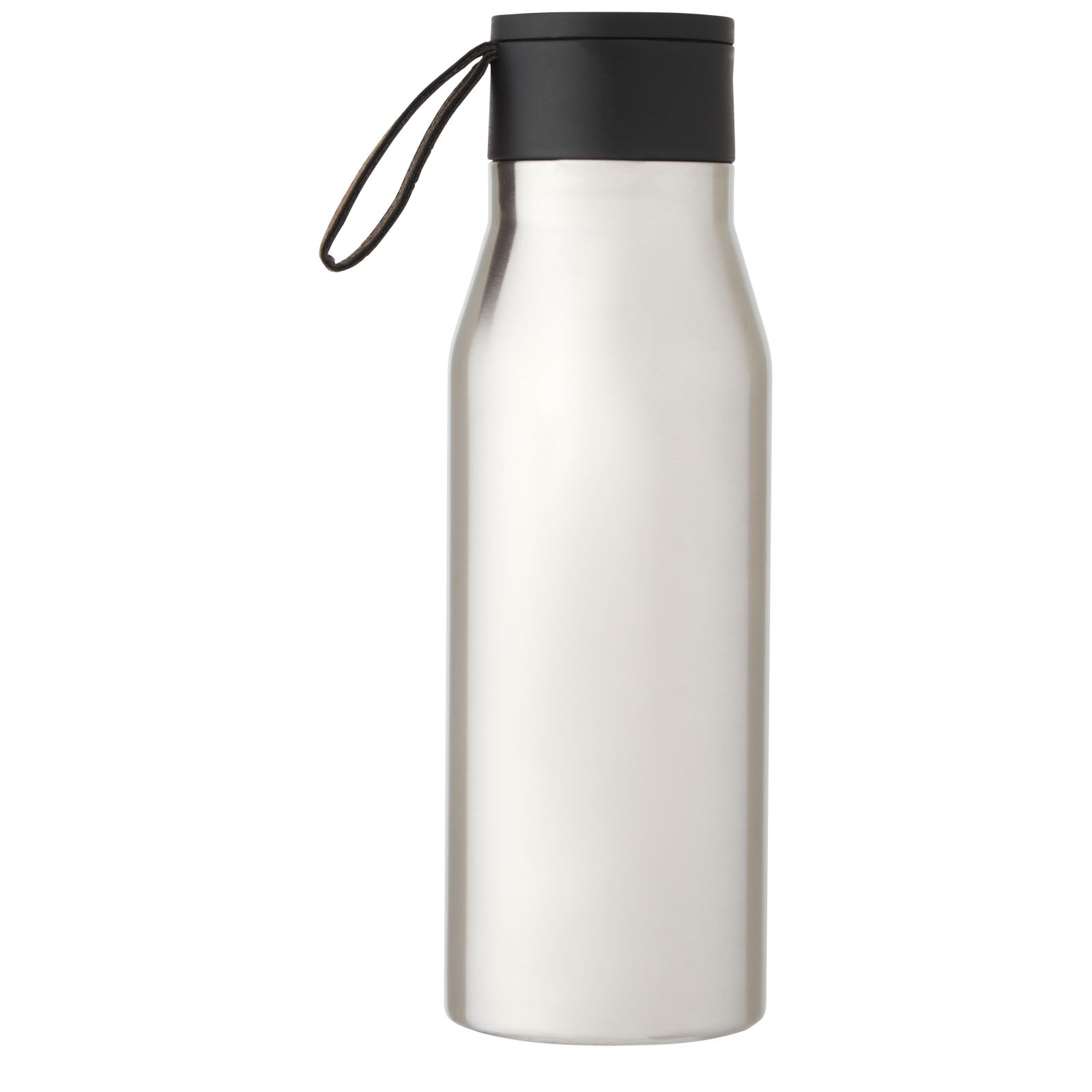 G100668 Borraccia termica in acciaio inossidabile da 500 ml con isolamento sottovuoto in rame, coperchio e cinturino in finta pelle