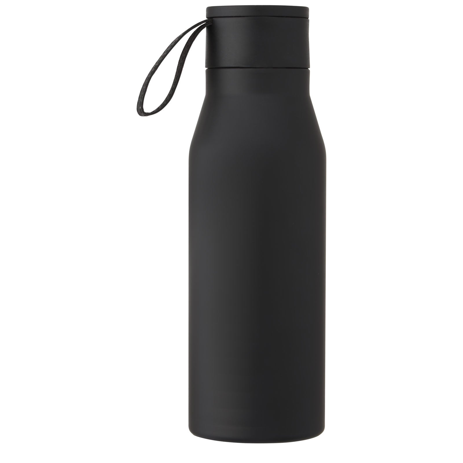 G100668 Borraccia termica in acciaio inossidabile da 500 ml con isolamento sottovuoto in rame, coperchio e cinturino in finta pelle