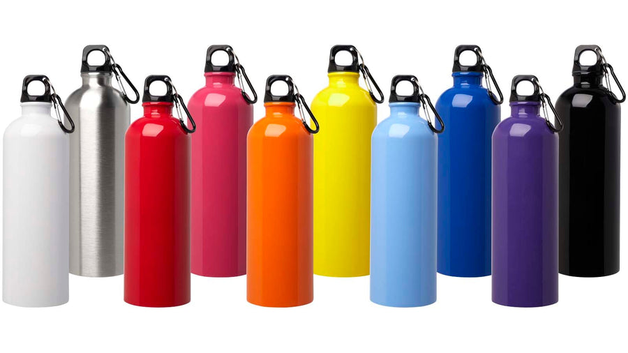 G100861 Borraccia da 750 ml a parete singola con moschettone