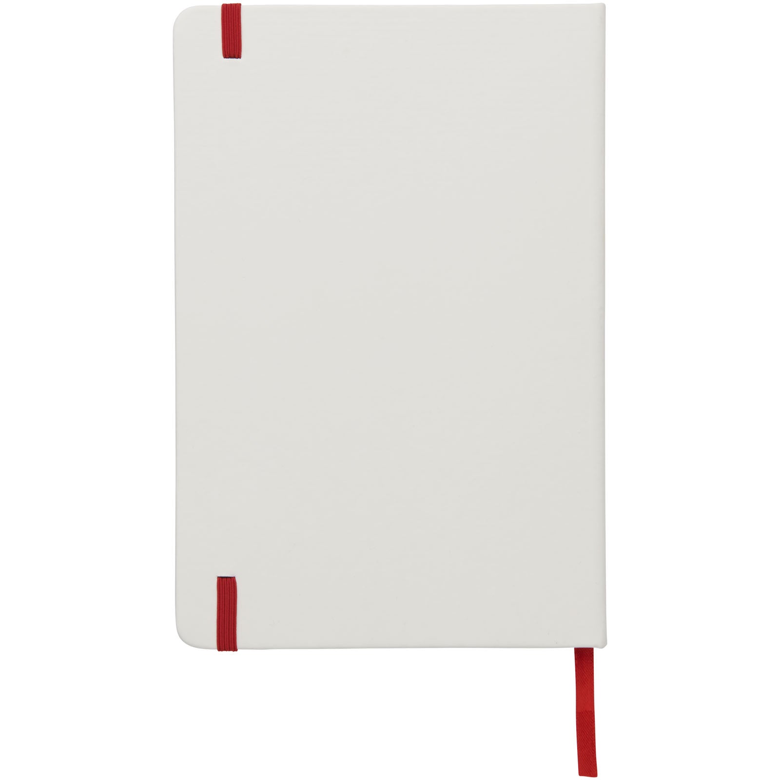 G107135 Blocco note bianco formato A5 con elastico colorato Spectrum