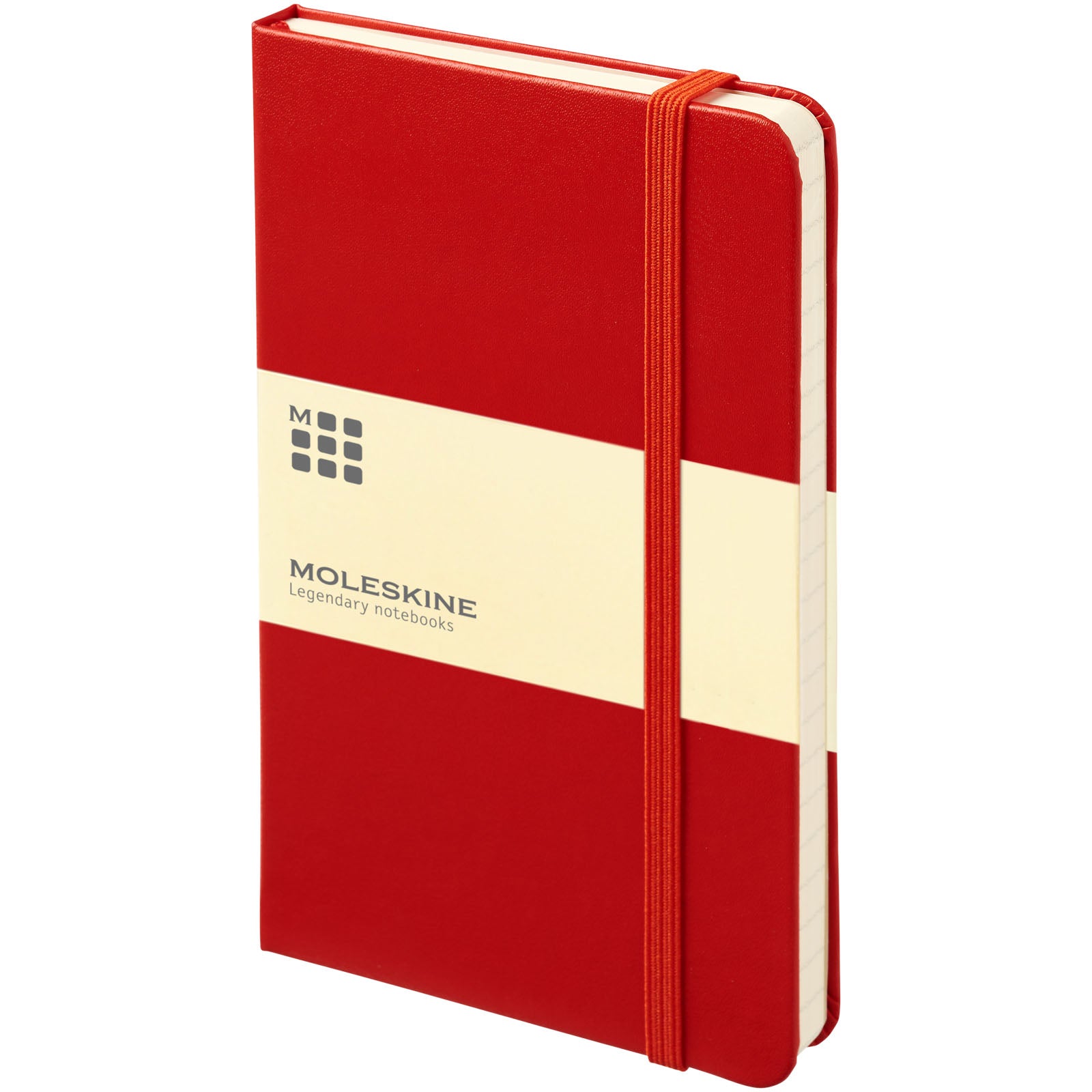 G107154 Moleskine con copertina rigida a righe M 9x14 cm