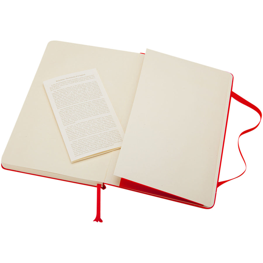 G107154 Moleskine con copertina rigida a righe M 9x14 cm