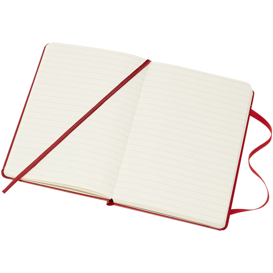 G107154 Moleskine con copertina rigida a righe M 9x14 cm