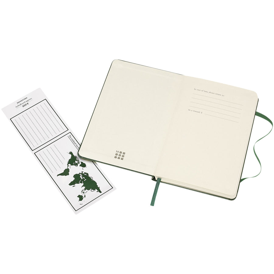 G107154 Moleskine con copertina rigida a righe M 9x14 cm