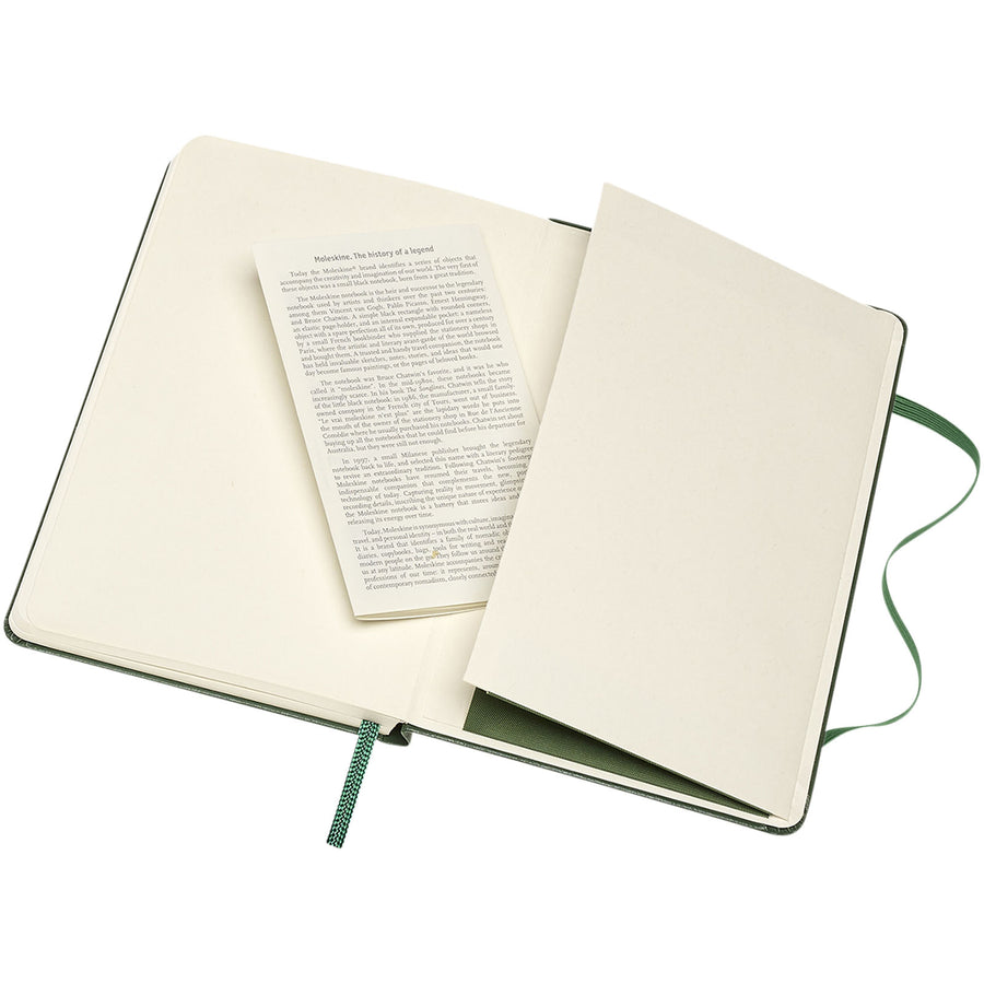 G107154 Moleskine con copertina rigida a righe M 9x14 cm