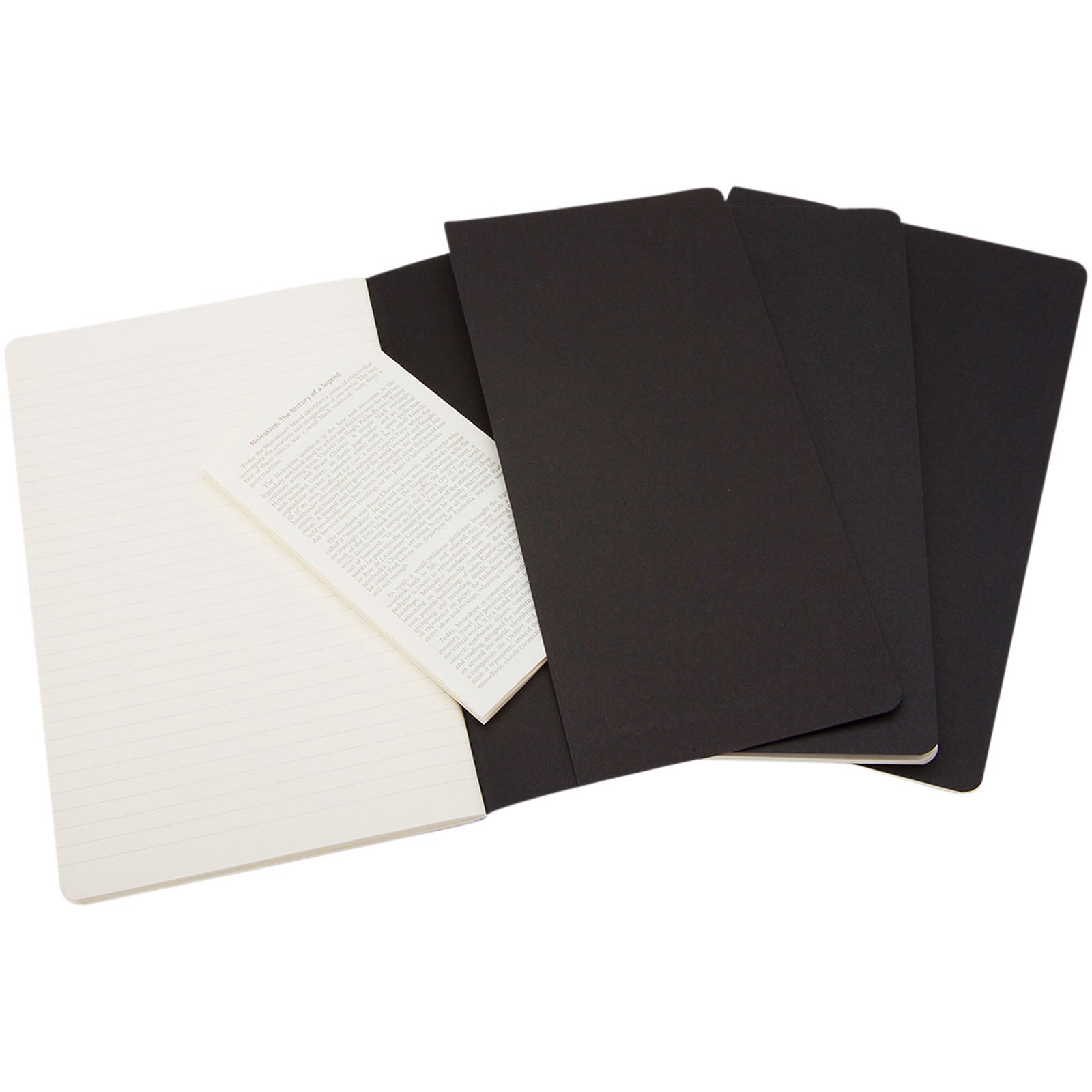 G107160 Moleskine a righe Cahier PK M 9x14 cm