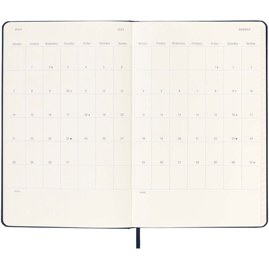G107941 Moleskine con copertina rigida L 13x21 cm
