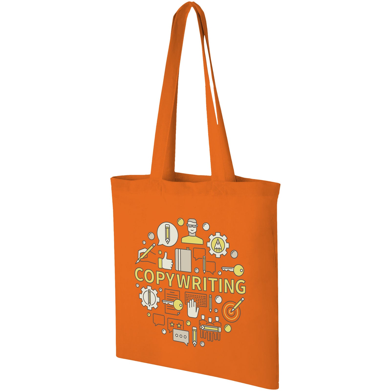 G120181 Shopper in cotone 140 g/m² Madras