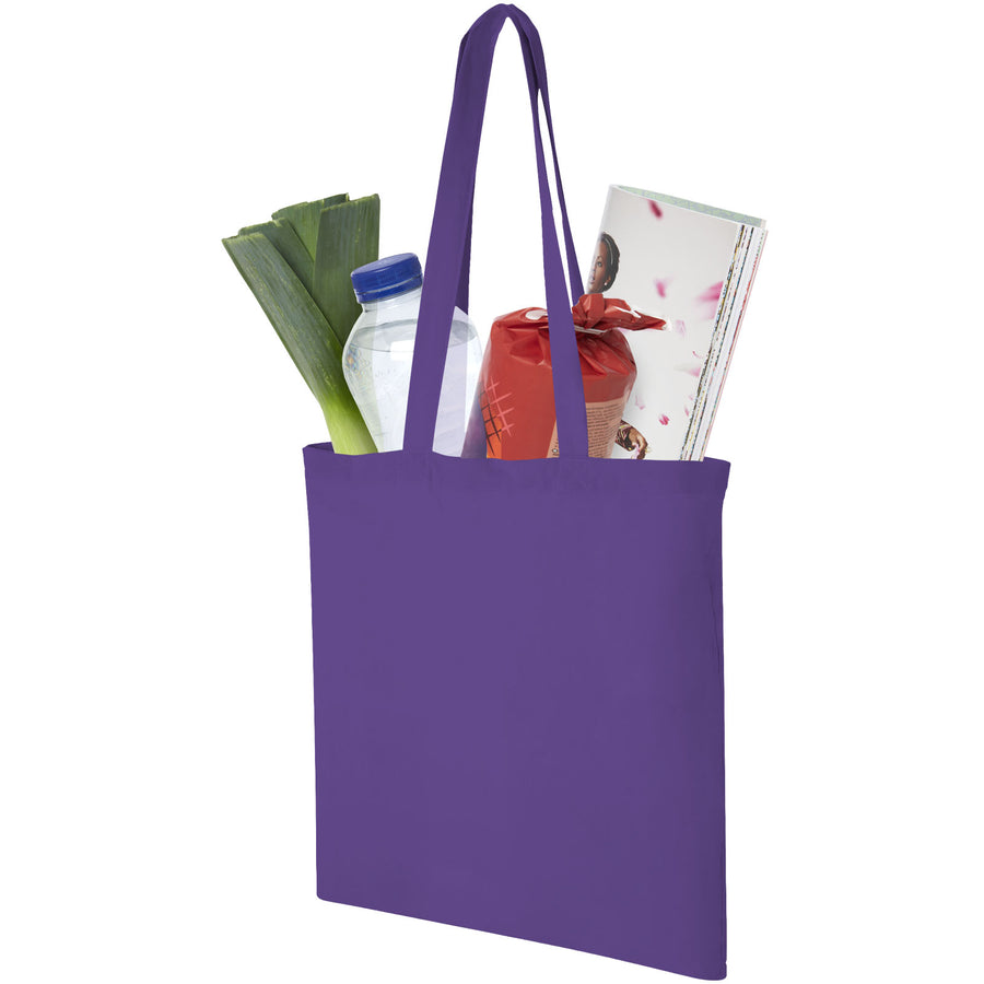 G120181 Shopper in cotone 140 g/m² Madras
