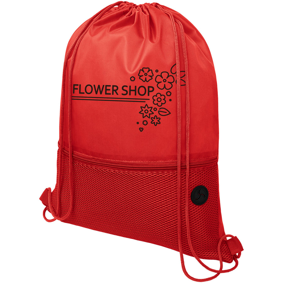 G120487 Zaino Oriole in mesh con cordoncino - 5L