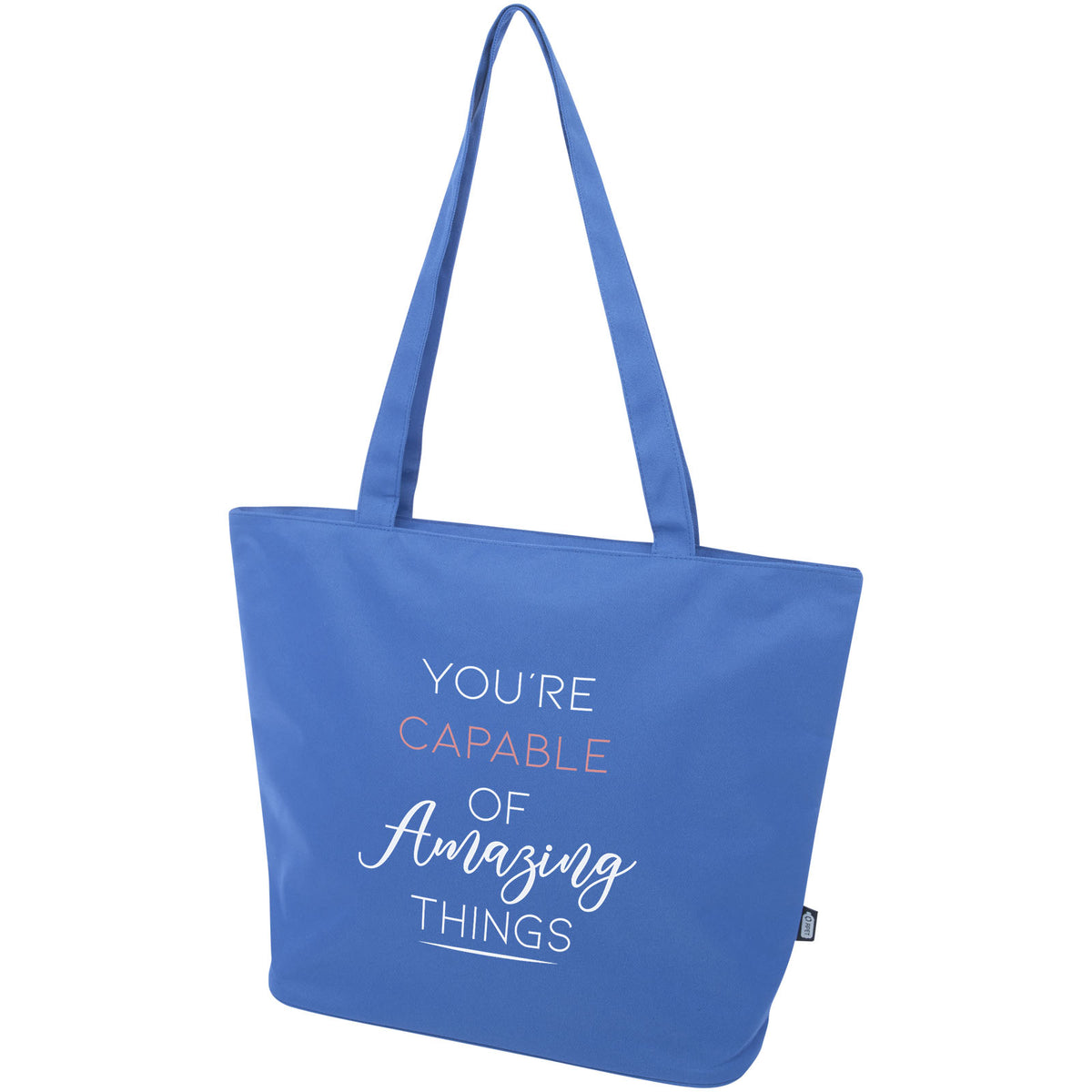 G130052 Tote bag in materiale riciclato con cerniera Panama 20l