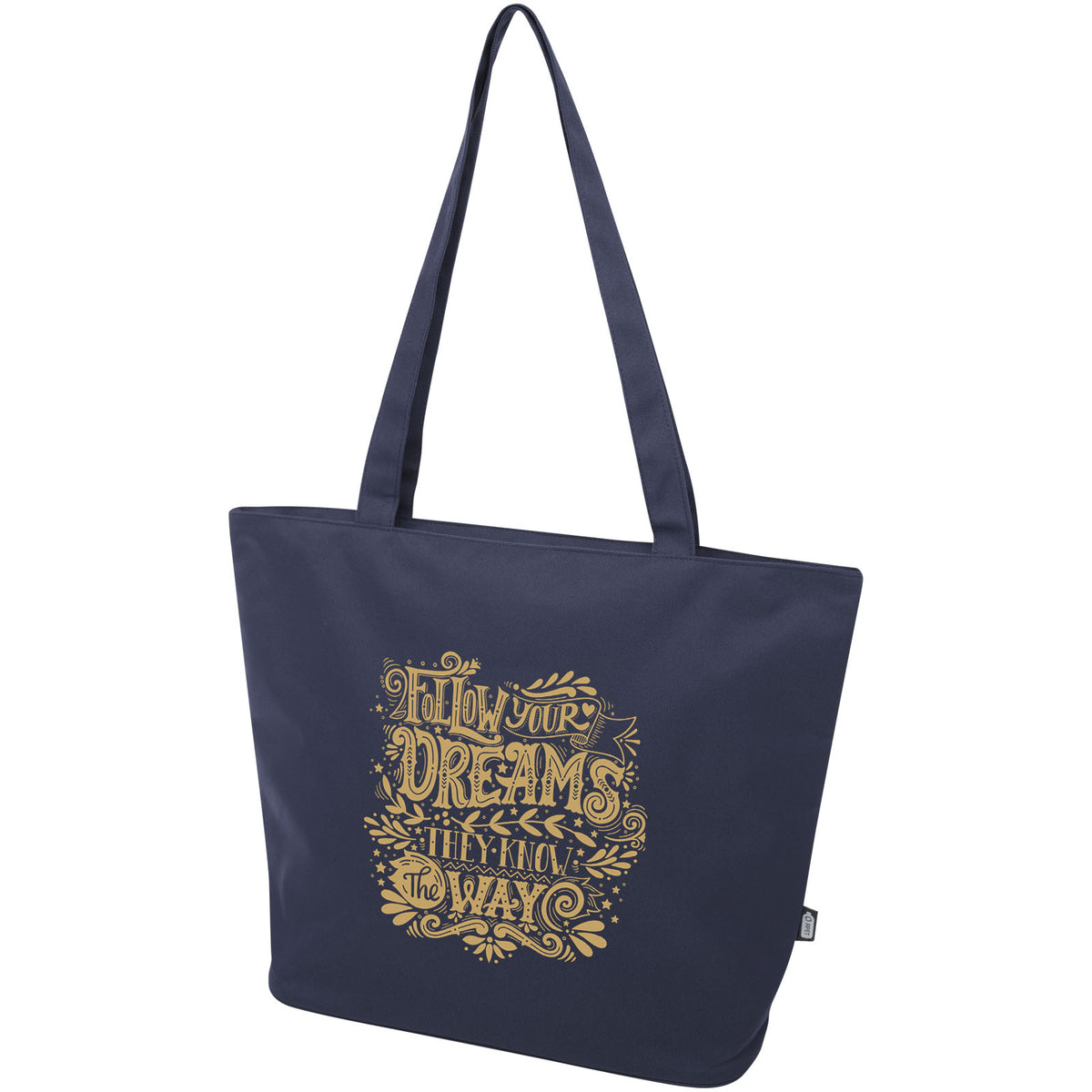 G130052 Tote bag in materiale riciclato con cerniera Panama 20l