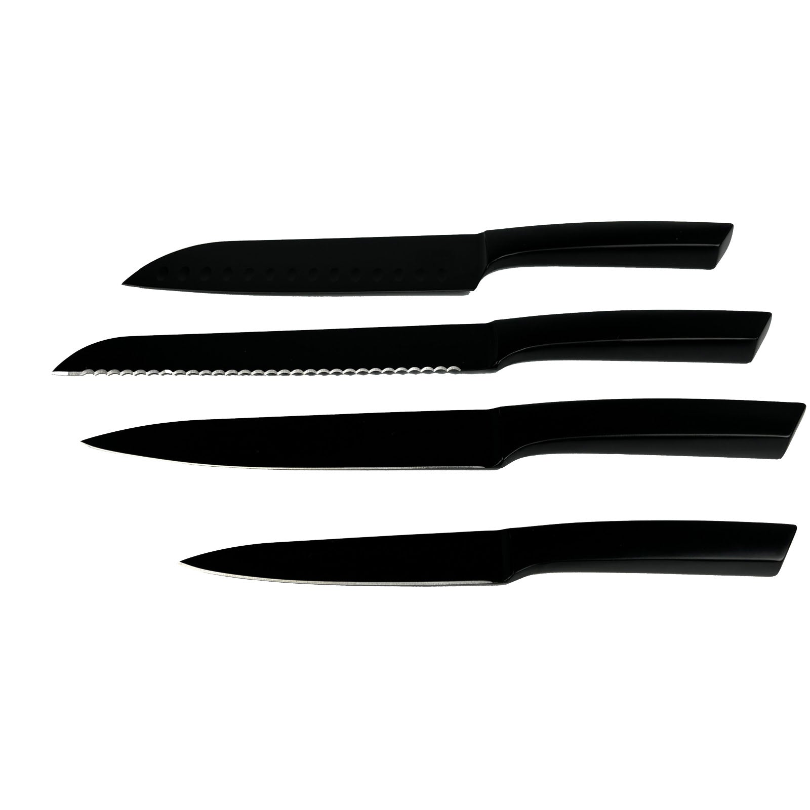 G1PX153 Set con coltelli da cucina e tagliere SCX.design K04