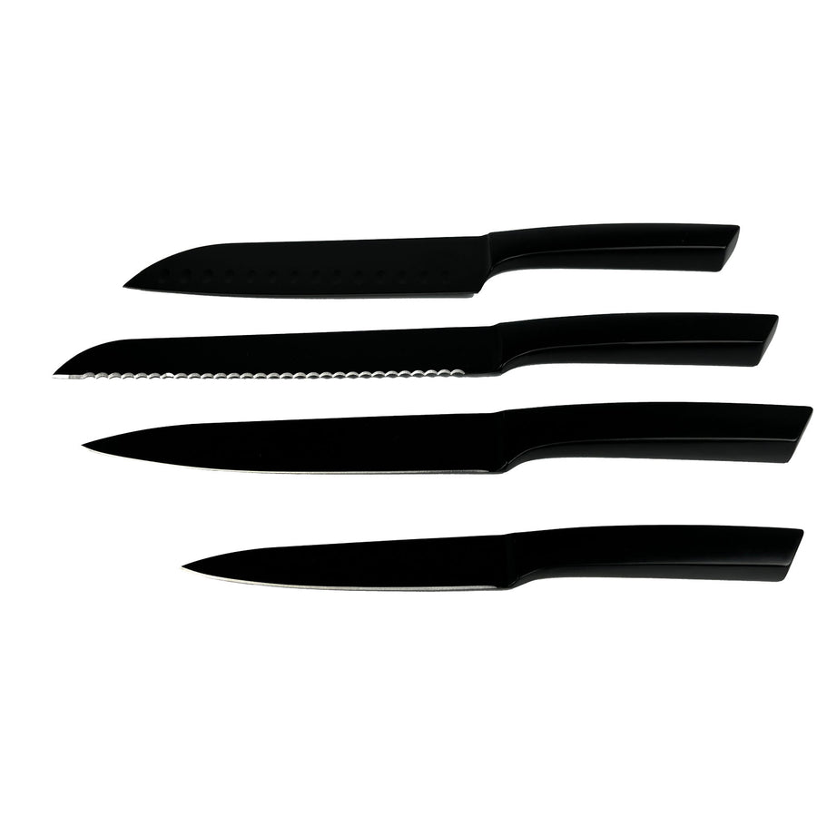 G1PX153 Set con coltelli da cucina e tagliere SCX.design K04