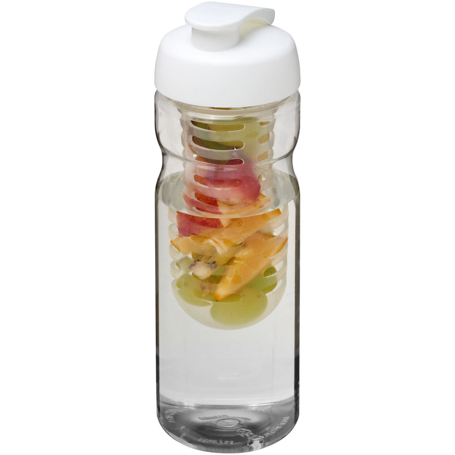 G210046 Borraccia sportiva H2O Active® Base da 650 ml con coperchio a scatto e infusore