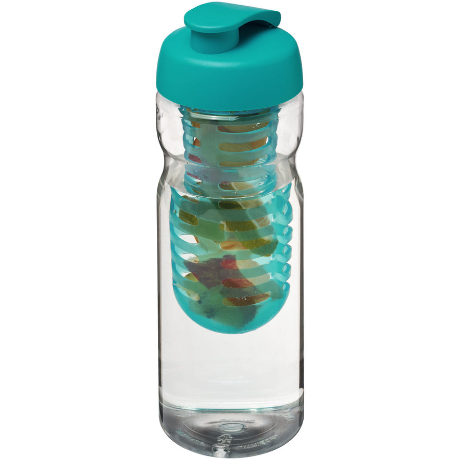 G210046 Borraccia sportiva H2O Active® Base da 650 ml con coperchio a scatto e infusore