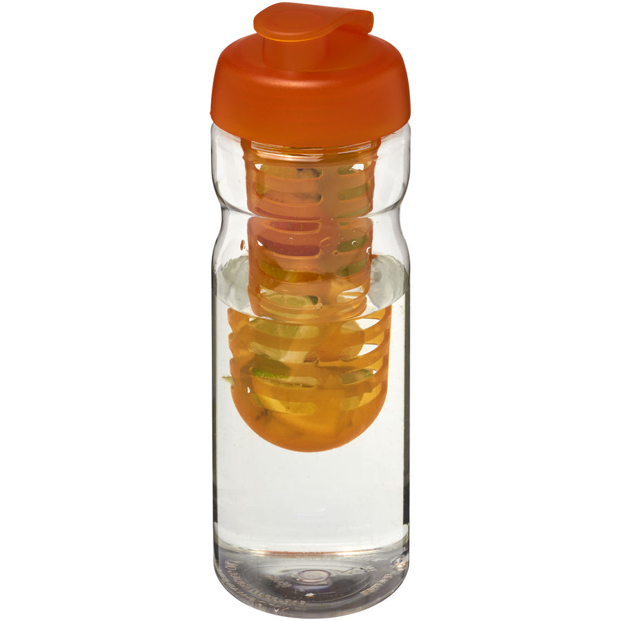 G210046 Borraccia sportiva H2O Active® Base da 650 ml con coperchio a scatto e infusore