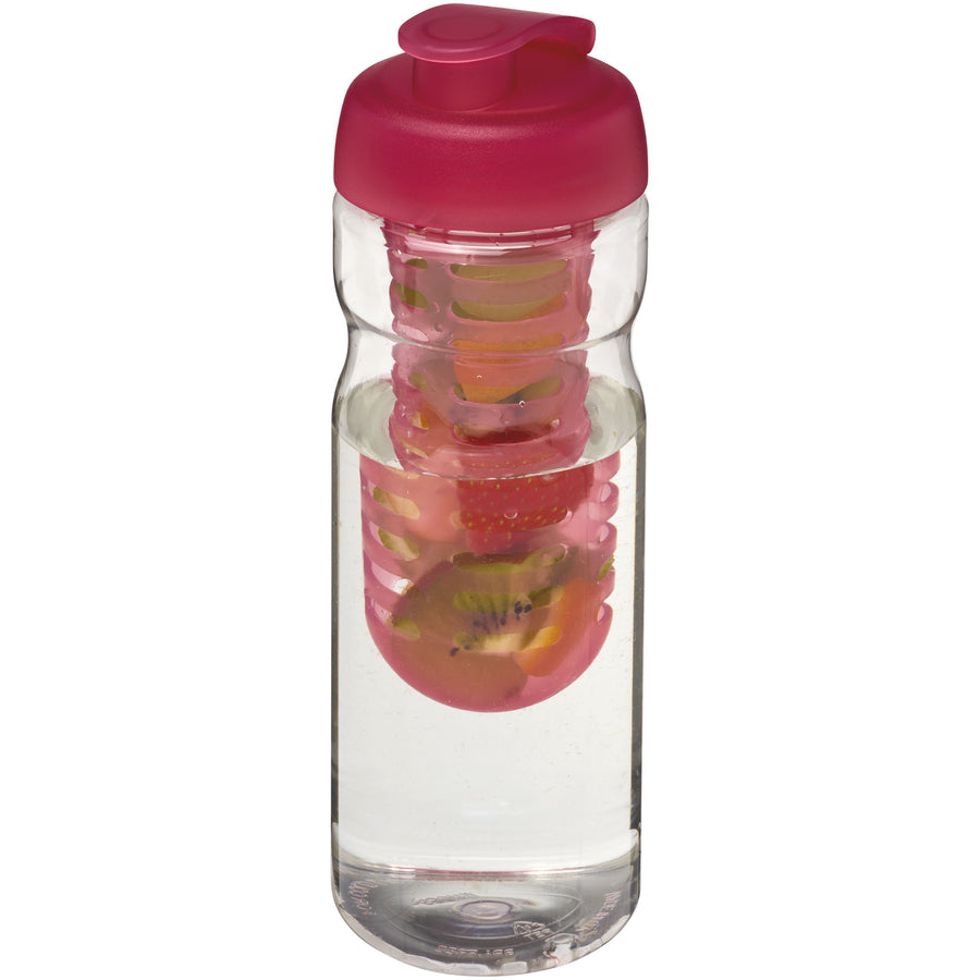 G210046 Borraccia sportiva H2O Active® Base da 650 ml con coperchio a scatto e infusore