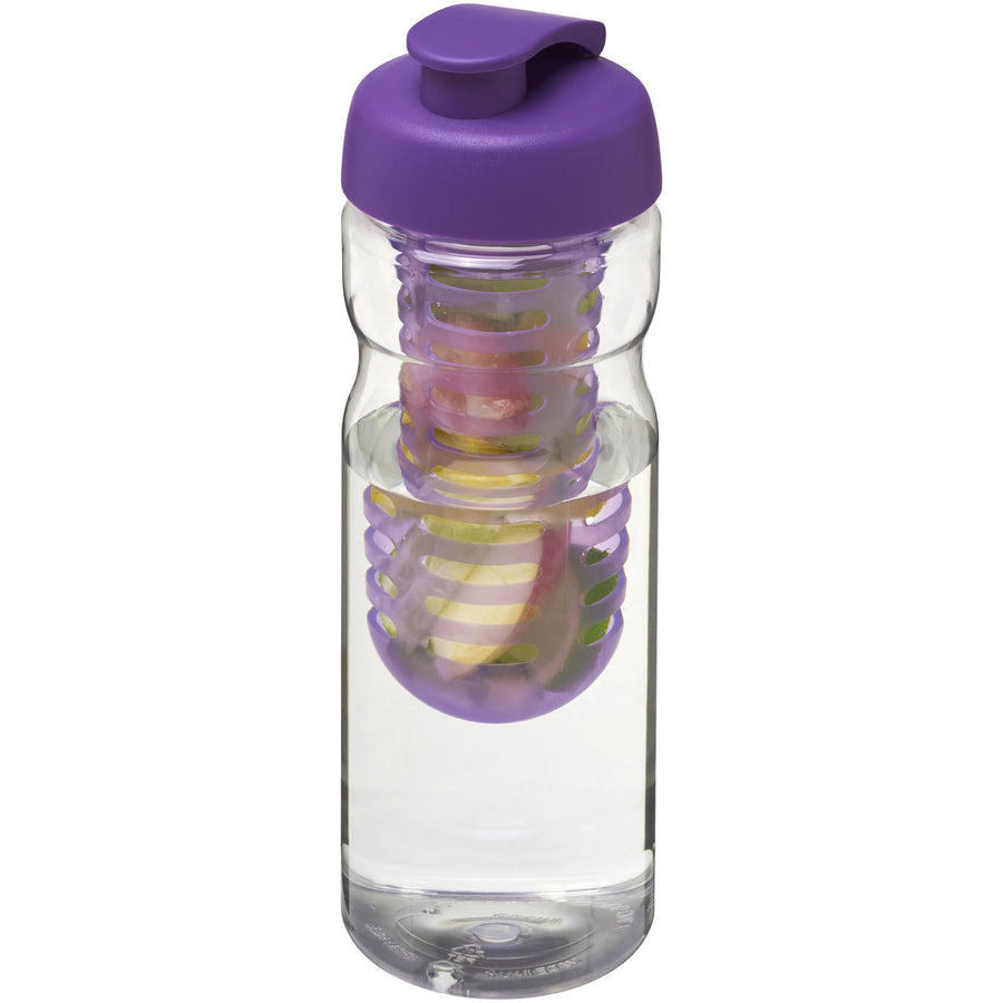 G210046 Borraccia sportiva H2O Active® Base da 650 ml con coperchio a scatto e infusore