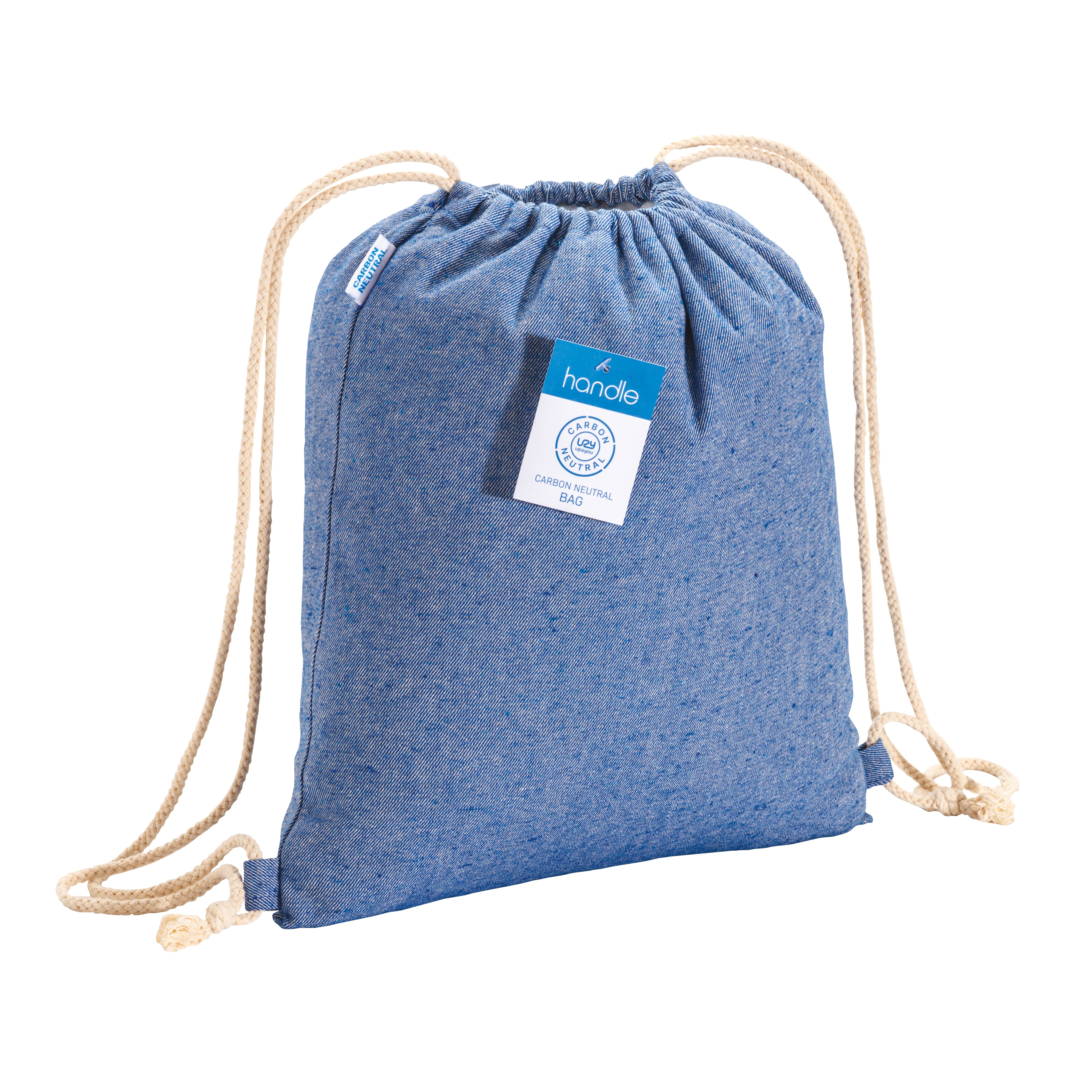 G23103 Zainetto carbon neutral in cotone riciclato
