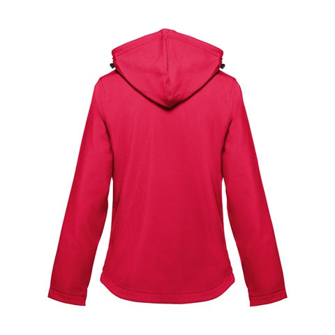 G30181 Giacca softshell da donna, con cappuccio rimovibile