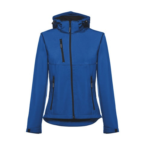 G30181 Giacca softshell da donna, con cappuccio rimovibile