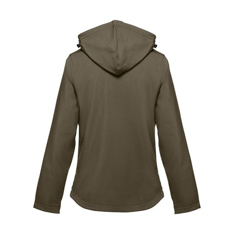 G30181 Giacca softshell da donna, con cappuccio rimovibile