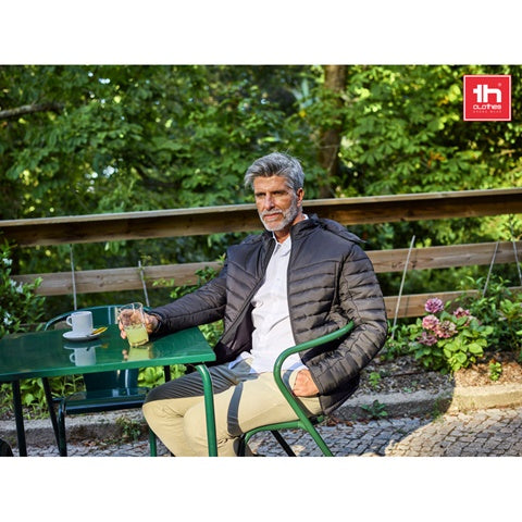 G30313 Giacca con cappuccio da uomo