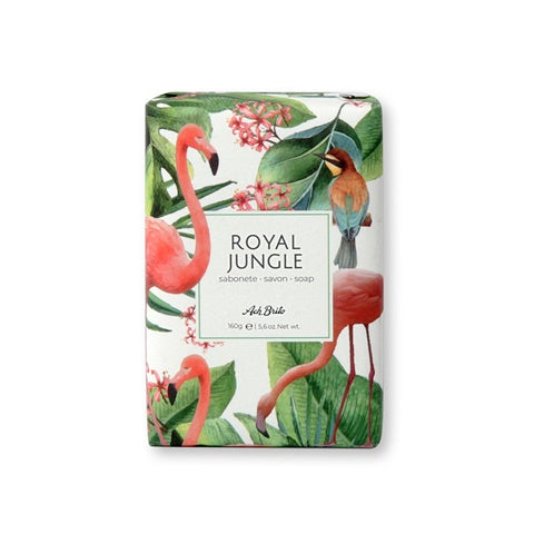 G35609 ROYAL JUNGLE. Saponette arricchite con argilla verde (160g)