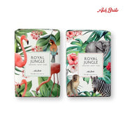 G35609 ROYAL JUNGLE. Saponette arricchite con argilla verde (160g)