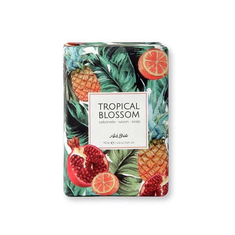 G35614 TROPICAL BLOSSOM. Saponette arricchite con olio d'oliva (160g)