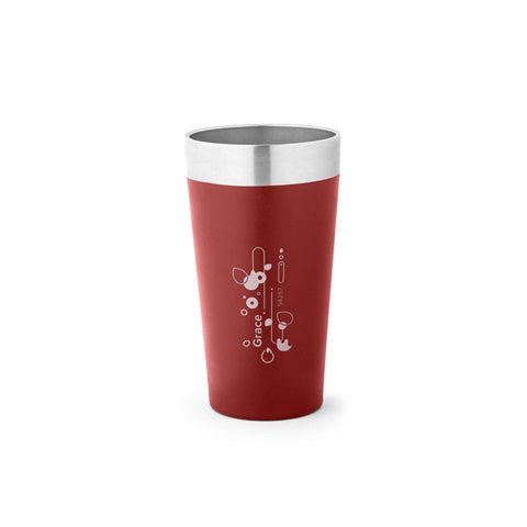 G54267 GRACE. Bicchiere da viaggio in acciaio inox da 540 ml