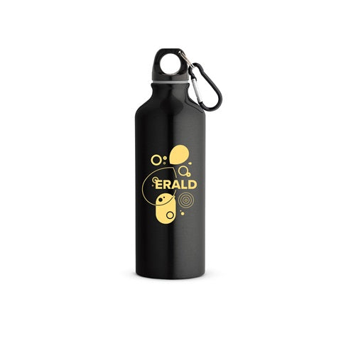 G54623 RE-LANDSCAPE M. Borraccia in alluminio riciclato con moschettone 530 mL