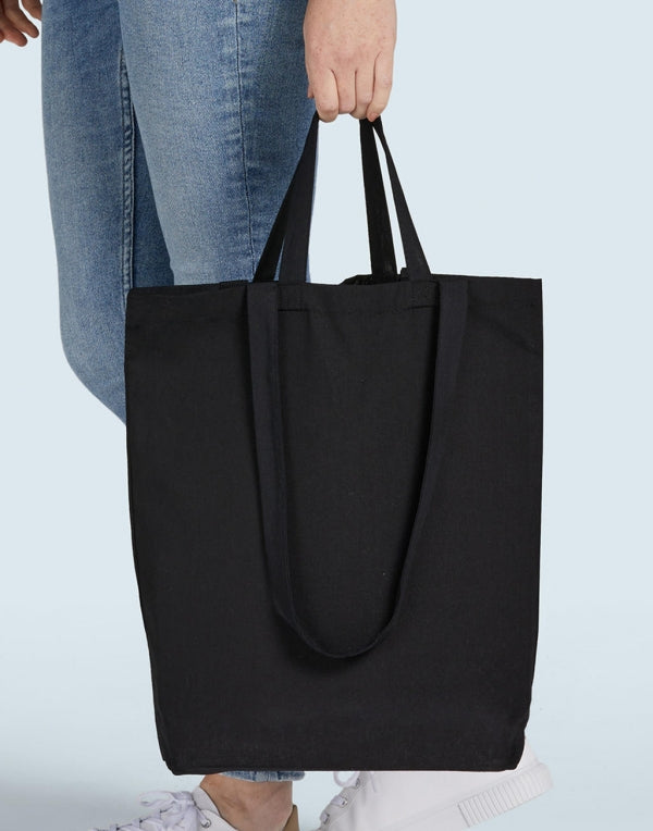 G384210 - Shopper a soffietto con doppi manici