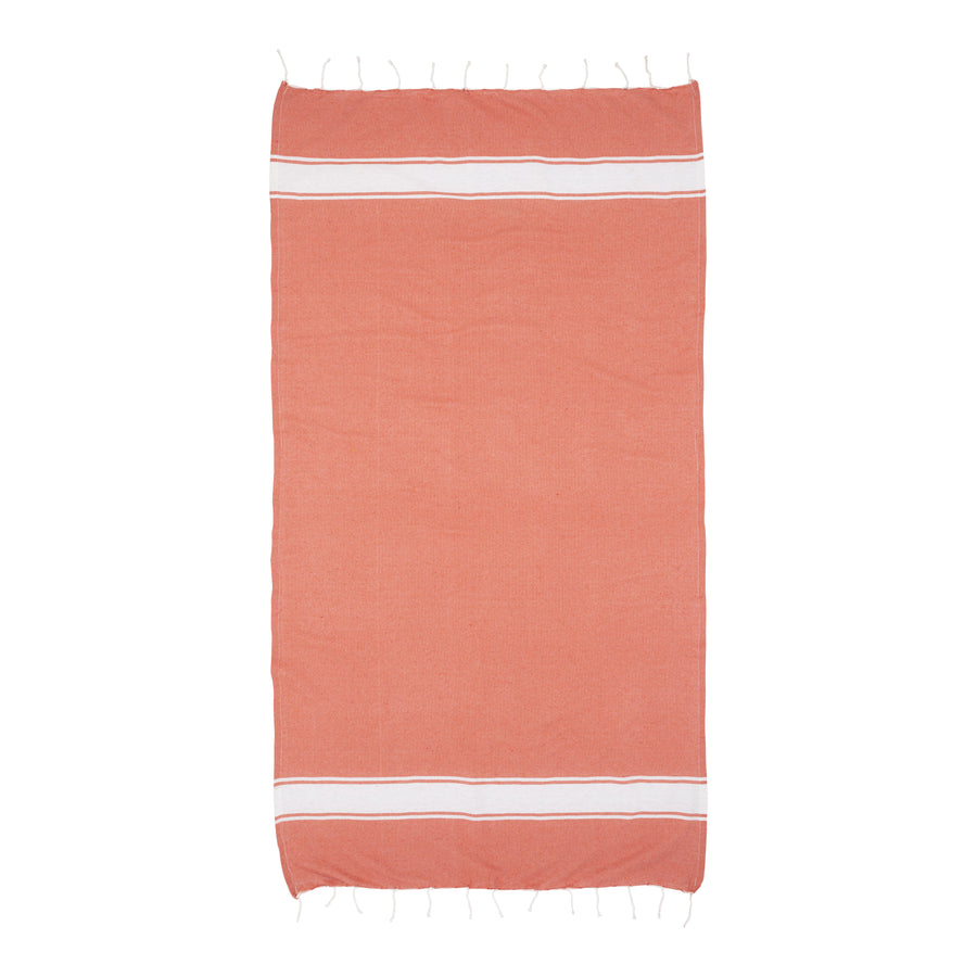 G23424 Telo mare/pareo  in cotone riciclato  da 180 gr/m2