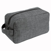 G18148 Beauty case in poliestere 300D tessuto melange con maniglia