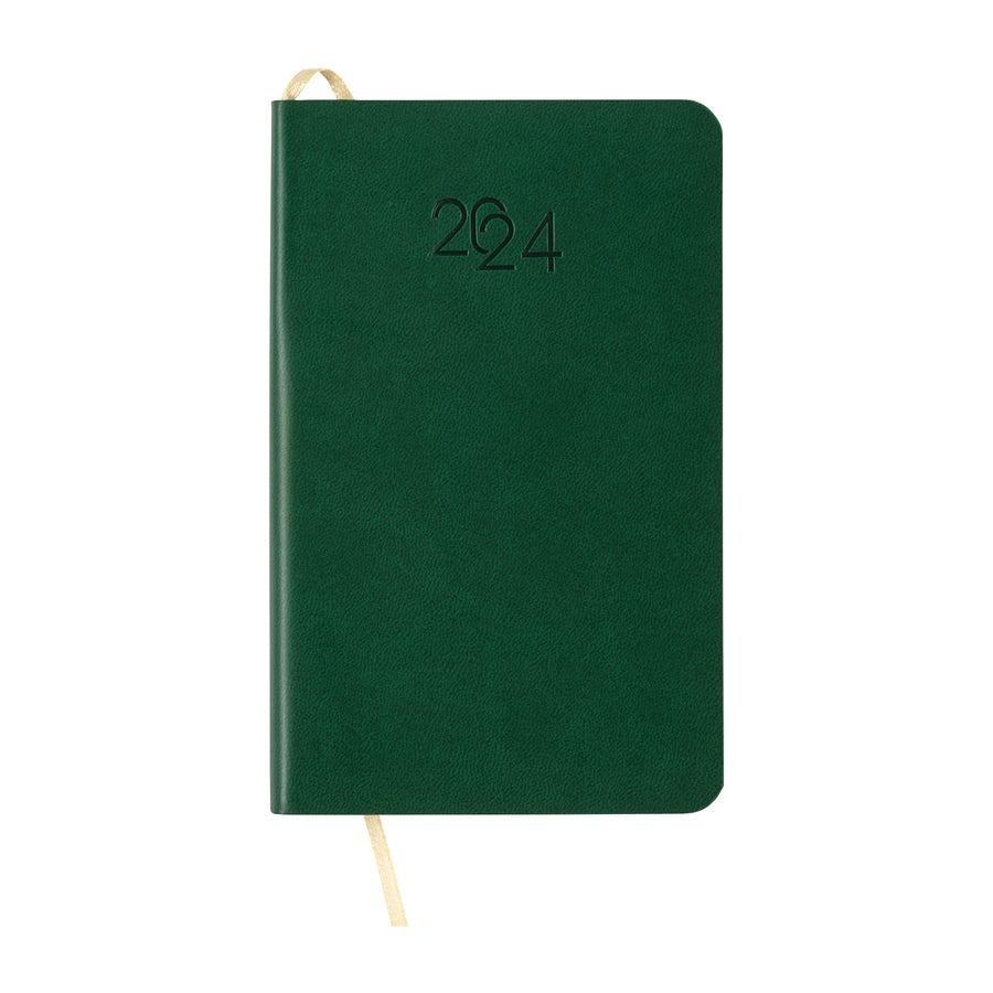 G24745 Agenda tascabile settimanale 2024 con copertina in PU flessibil