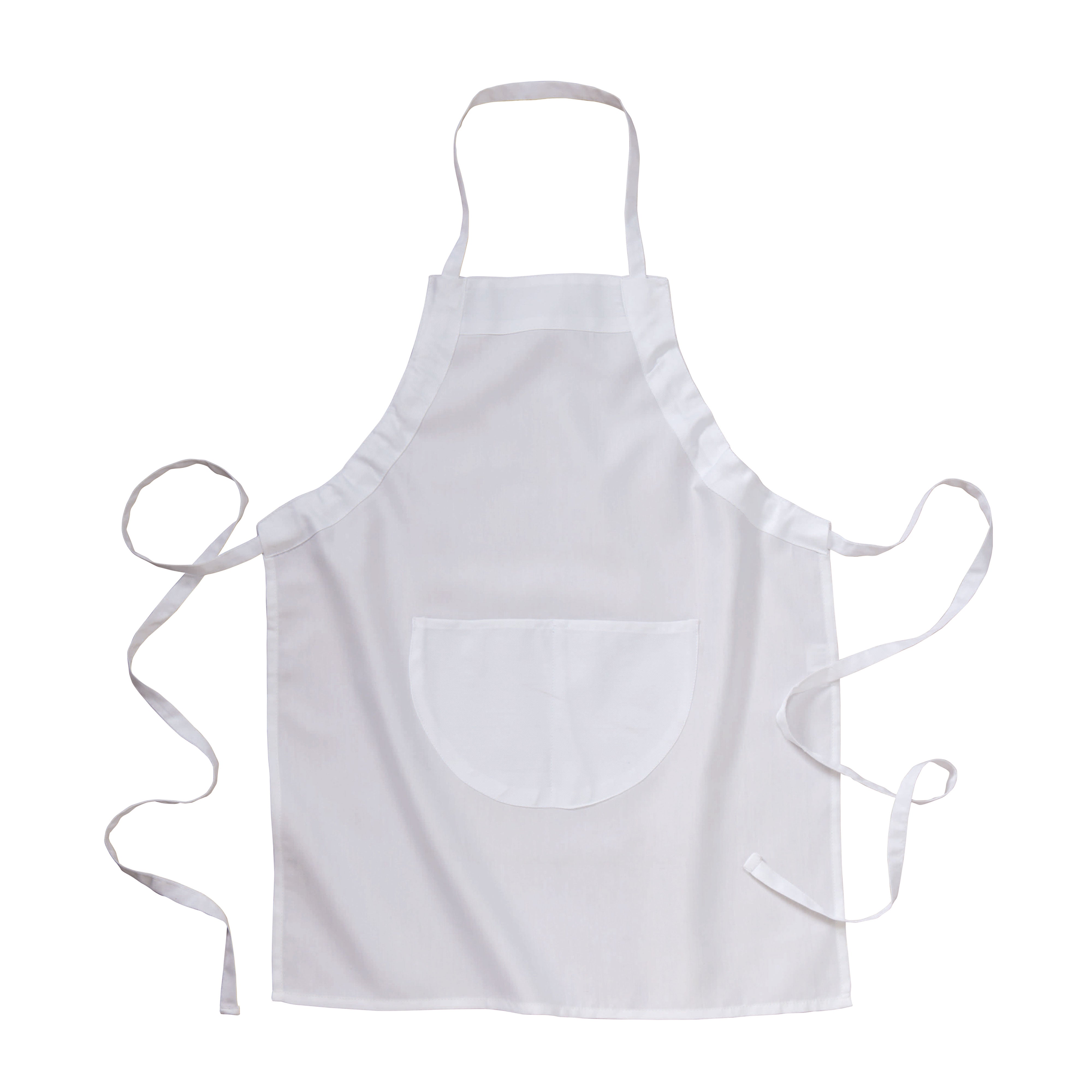 G1441201 Grembiule lungo in 30 %XY cotone/70 %XY poliestere (160g/m2), 65x80 cm con tasca frontale